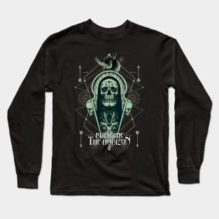 Bring me the horizon skull metal Long Sleeve T-Shirt